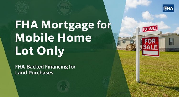 FHA Mortgage for Mobile Home Lot Only: FHA Mortgage Program Overview (National)